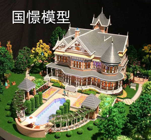 勐海县建筑模型